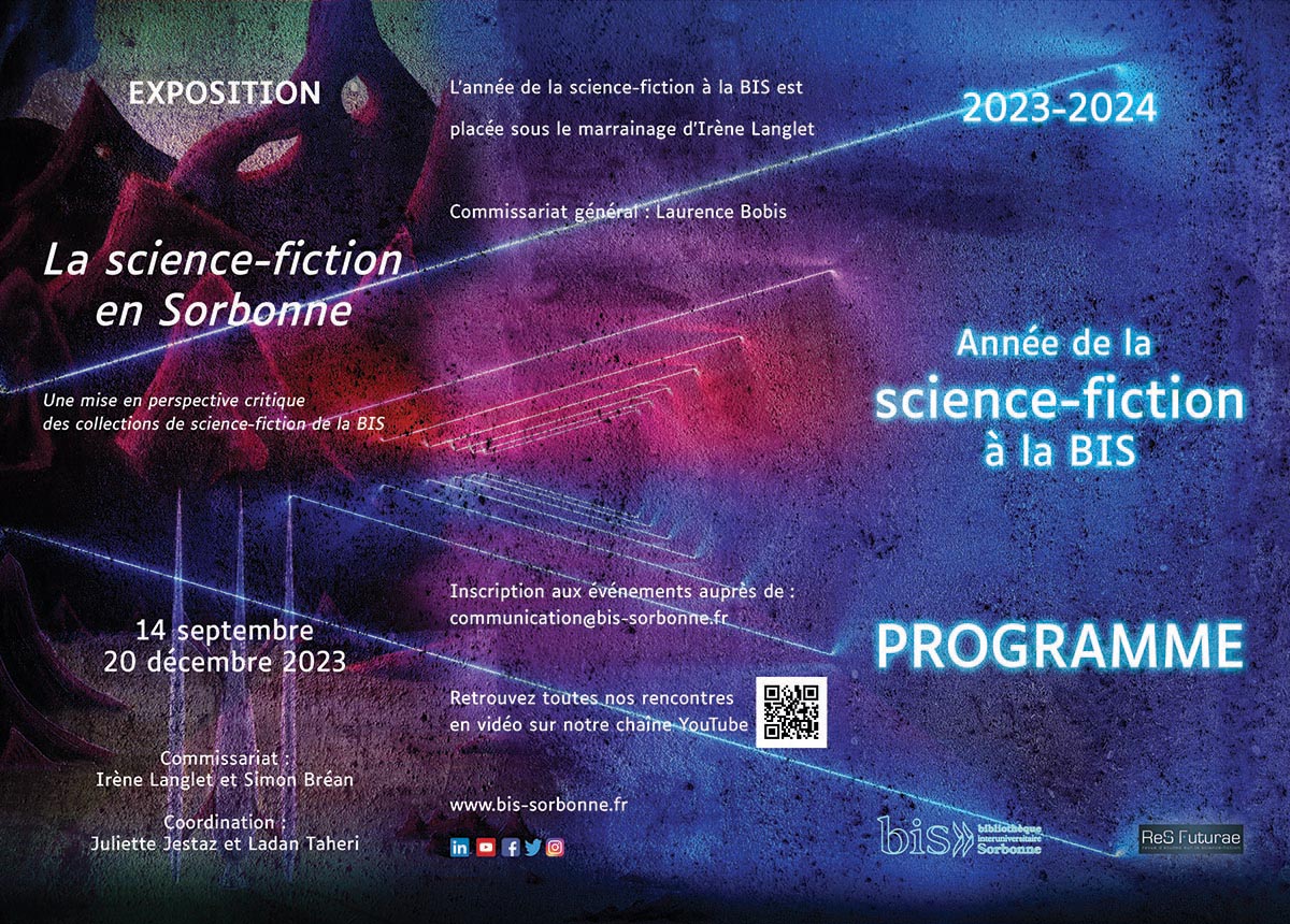 La Bibliothèque interuniversitaire de la Sorbonne consacre sa saison 2023-2024 à la science-fiction !